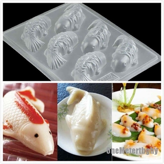Khuôn làm bánh hình cá chép 3d