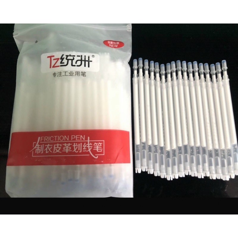 bịch 100 cây viết ủi tự bay màu trắng