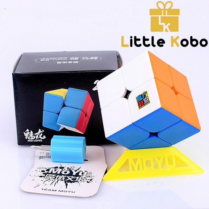 Rubik 2x2 MoYu MeiLong 2M M Series MoYu M MeiLong M Rubic 2 Tầng Nam Châm Stickerless