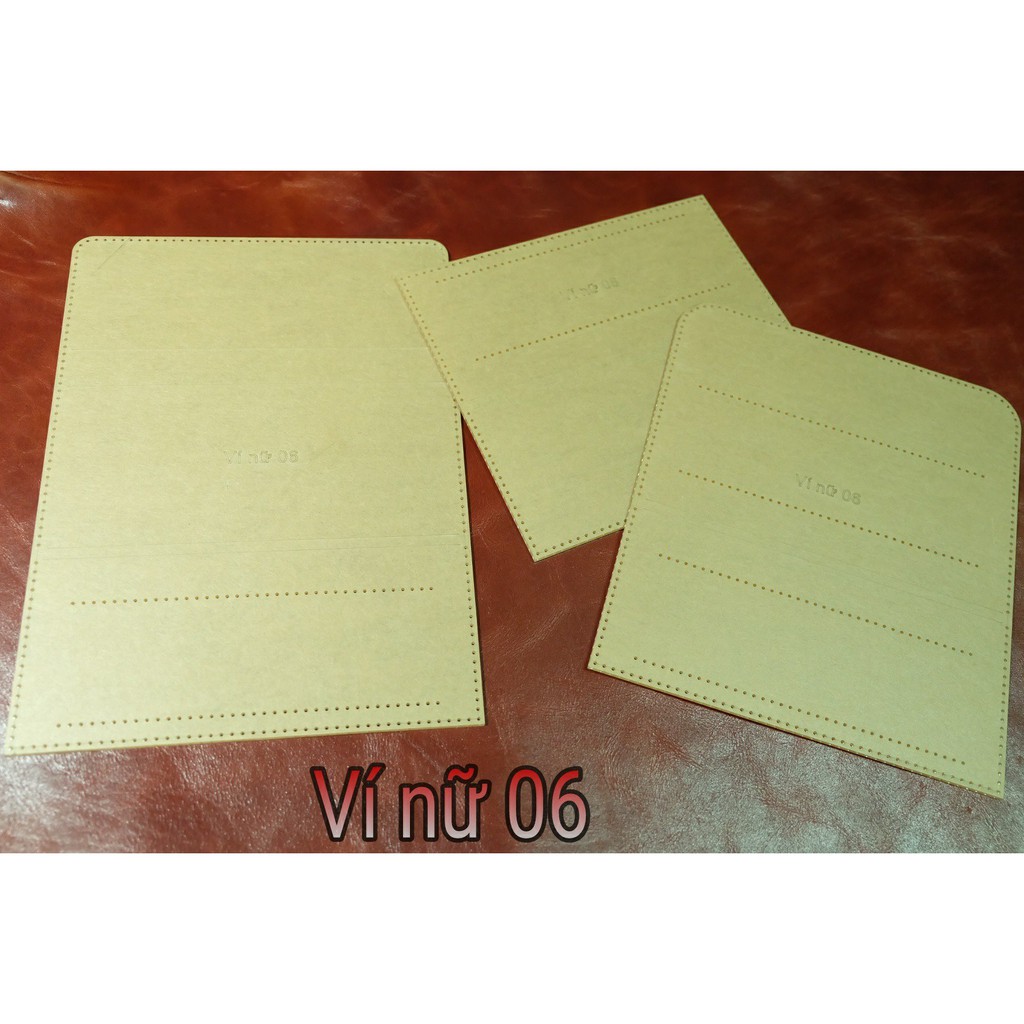 Rập khuôn Ví Nữ đơn giản 6 mẫu - Xưởng LUXI decor