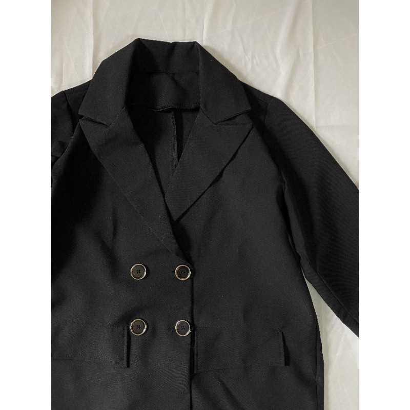 Áo Blazer-Vest nữ 4 nút 1 lớp Hàn Quốc {SẴN SIZE-ĐẶT MAY} | BigBuy360 - bigbuy360.vn