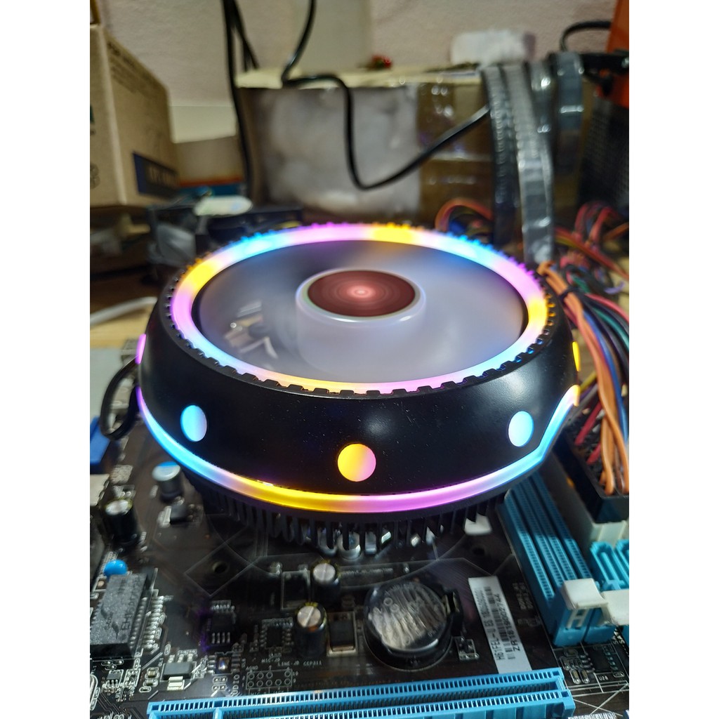 Fan Tản Nhiệt CPU Coolmon UFOX led 7 màu