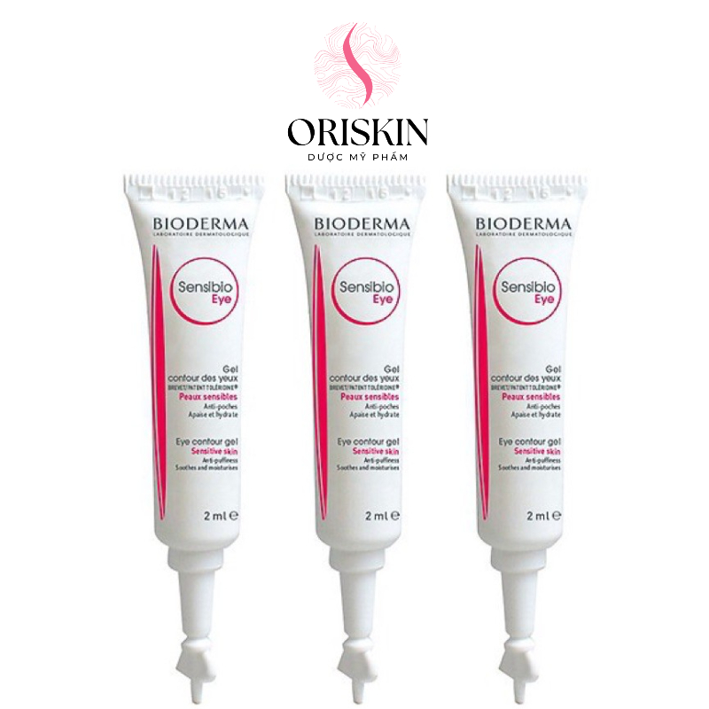 Sample Bioderma Kem Dưỡng Ẩm Giảm Quầng Thâm, Giảm Bọng Mắt Sensibio Eye 2ml