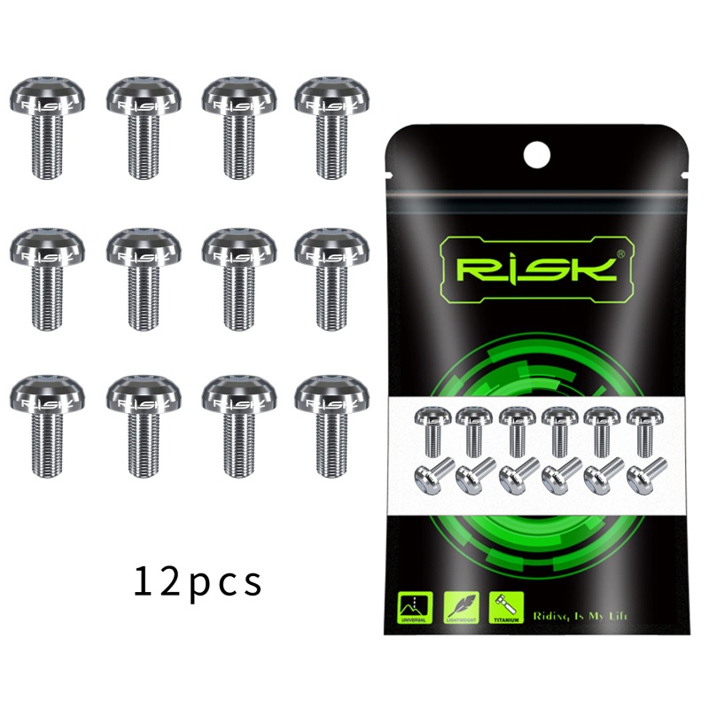 Ốc Vít Bằng Titan M5X10Mm Chuyên Dụng Cho Phanh Đĩa Rotor Torx T25