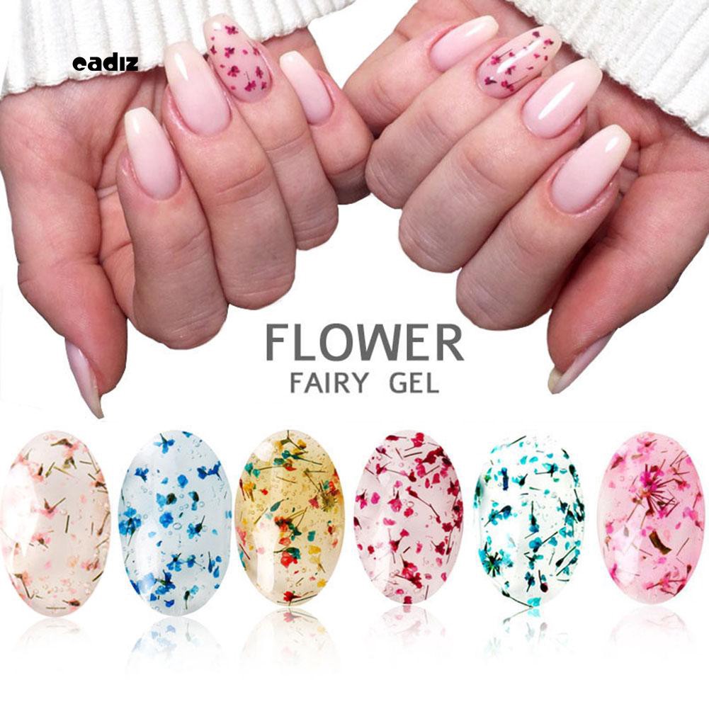 [Hàng mới về] Keo hoa trang trí móng tay với nhiều màu sắc khác nhau