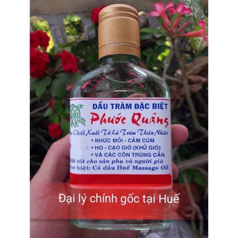 Dầu tràm Huế nguyên chất  thương hiệu Phước Quảng