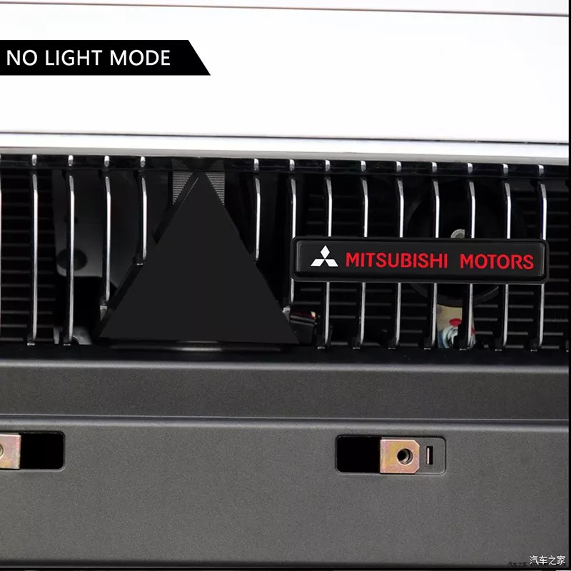 1 Đèn LED Trang Trí Mui Xe Hơi Mitsubishi Mirage Xpander montero strada pajero Delica Lancer i-MiEV Adventure ASX L200 EVO