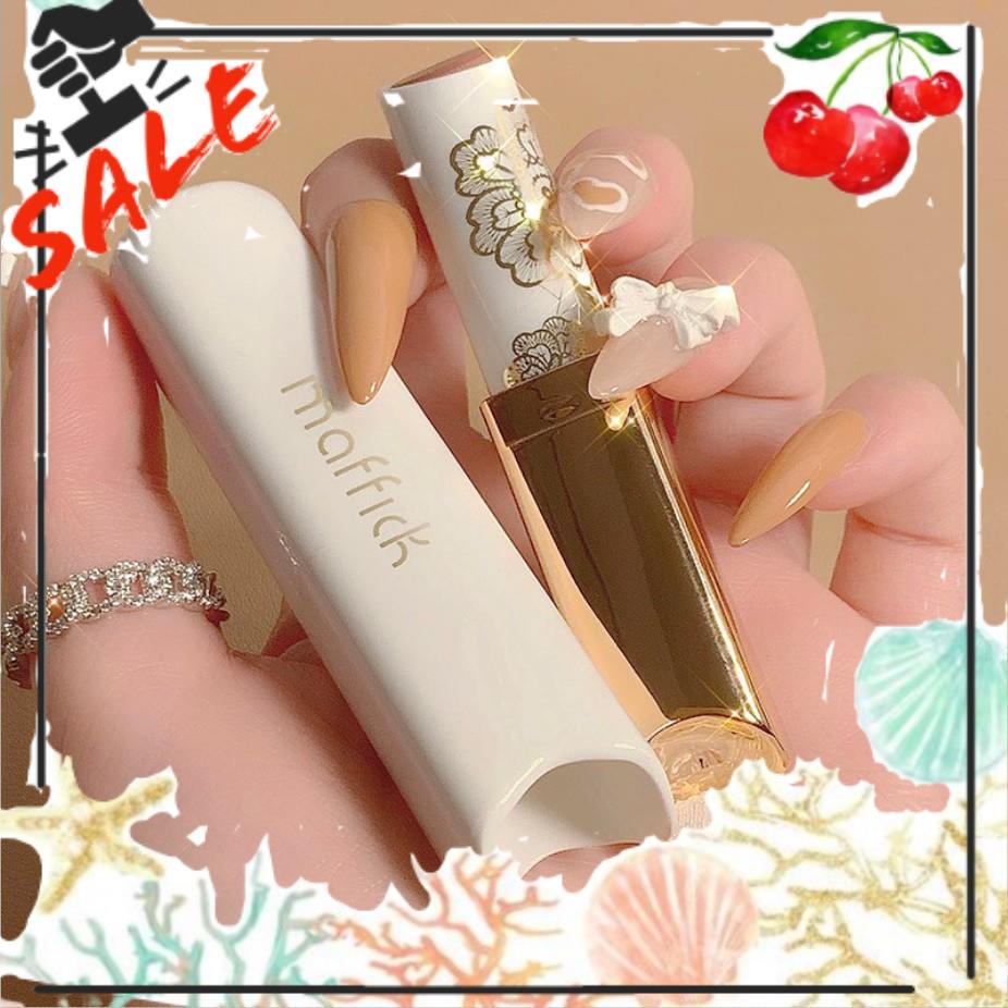 HOT  Son thỏi lì MAFFICK Tiểu thư ren hoa MF102 nội địa cao cấp hot siêu sang chảnh chuẩn tông