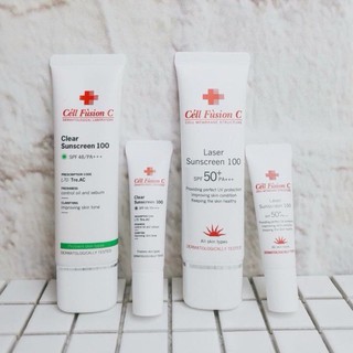 CHÍNH HÃNG CHÍNH HÃNG [50ML] Kem chống nắng Cell Fusion C Laser Sunscreen 100 SPF50+/PA+++