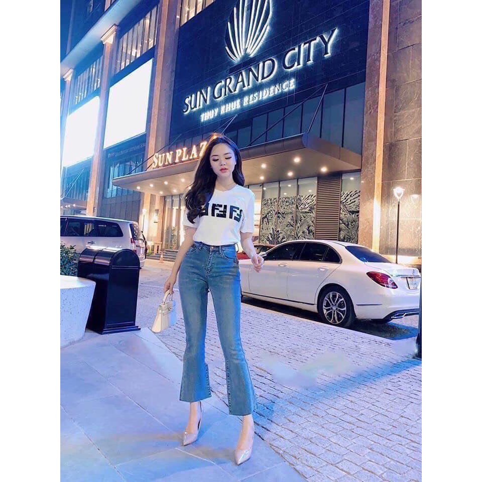 { SIZE: 26-35} Quần Jean Nữ Ống Loe co giãn {Bigsize} Size Đại | BigBuy360 - bigbuy360.vn