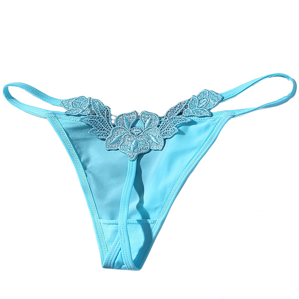 {Soltweter} Quần Lót Chữ T Lưng Thấp Màu Trơn Hai Dây Mỏng Co Giãn Thoáng Khí Bảo Vệ Cho Nữ Mặc Trong