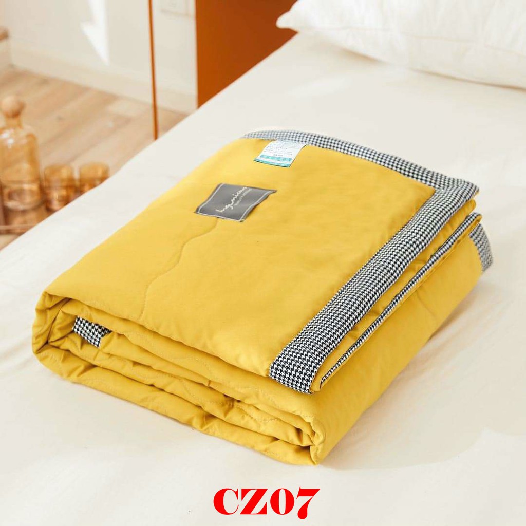 Chăn đũi hè thu zara cotton trần bông mềm mượt loại 1 (kt. 2m x 2m2)