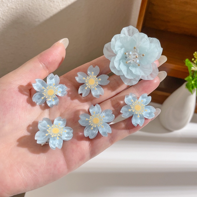 Kẹp Tóc Hình Hoa Anh Đào Dễ Thương Cho Bé Gái