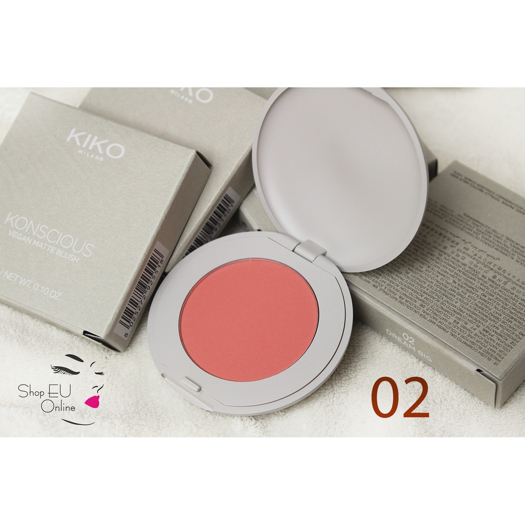 Phấn má kiko - Má hồng kiko Konscious Vegan Matte Blush - Kiko Milano - Italy