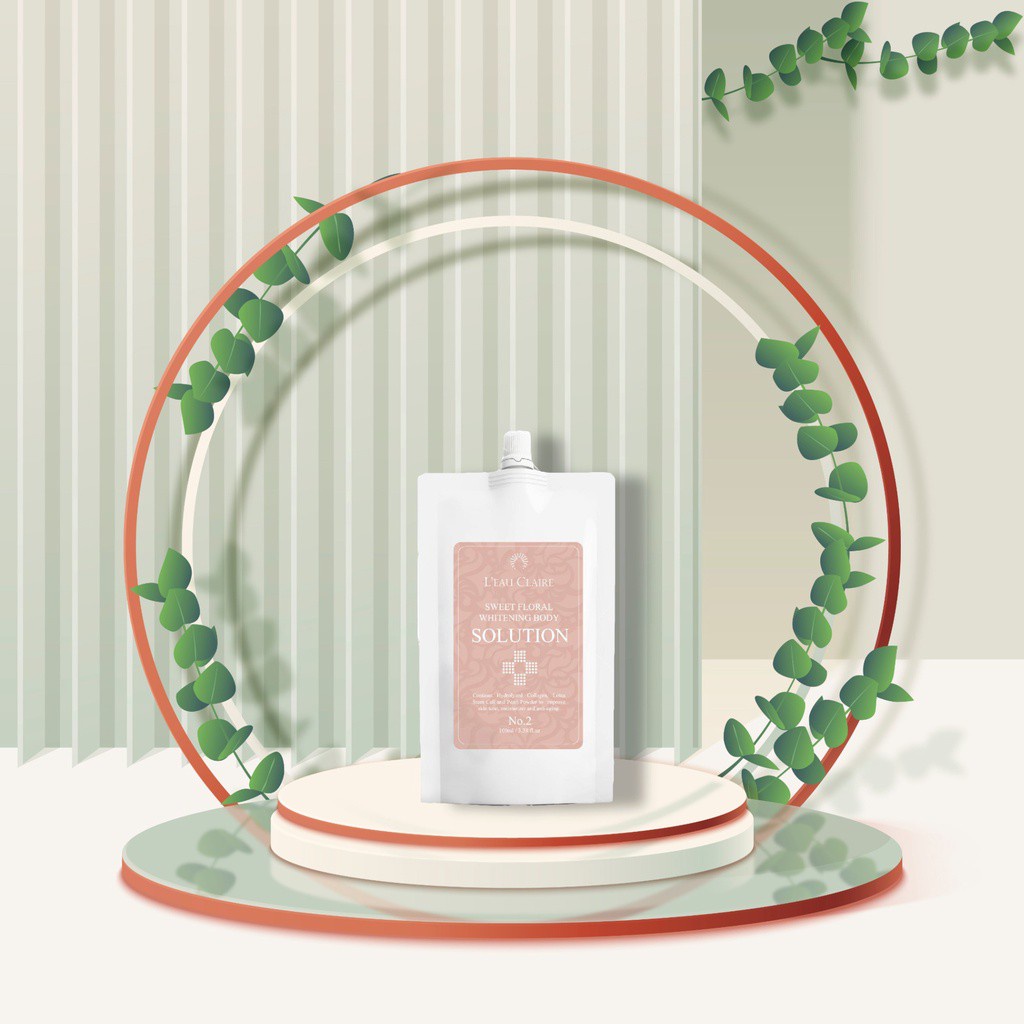 Ủ trắng da body 😍CHÍNH HÃNG 😍 kem Sweet Floral Whitening Body Solution nâng tone da hương thơm mát