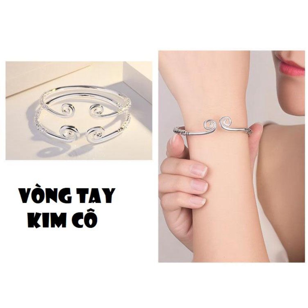 COMBO 2 Vòng Tay Kim Cô ,Vòng Tay Gậy Như Đem Lại May Mắn Bình An Thanh Tịnh