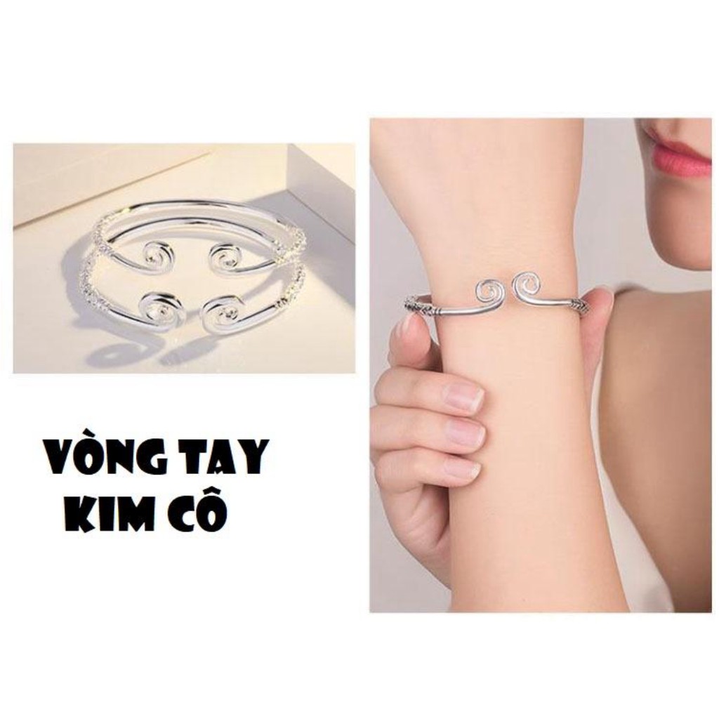 COMBO 2 Vòng Tay Kim Cô ,Vòng Tay  Gậy Như  Đem Lại May  Mắn Bình An Thanh Tịnh