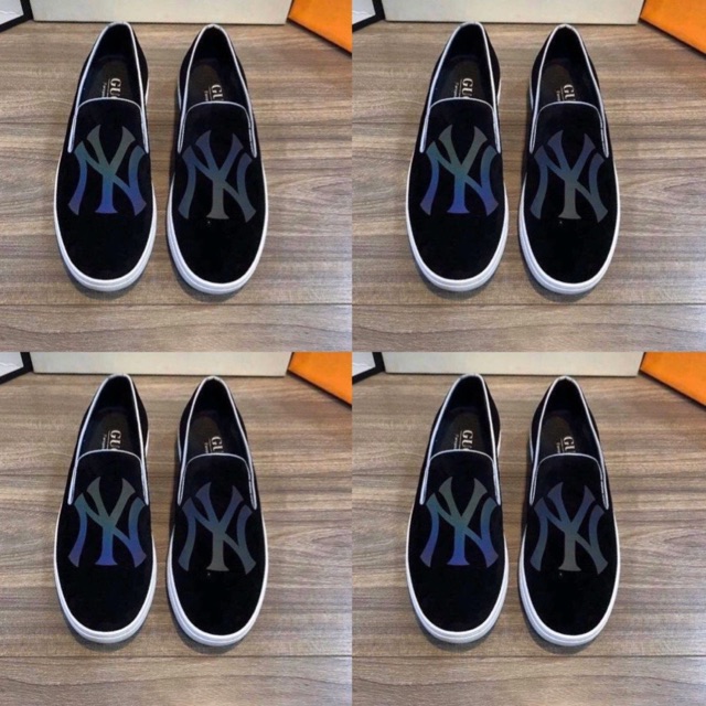 Giầy lười NY phản quang đế mỏng siêu rẻ nam