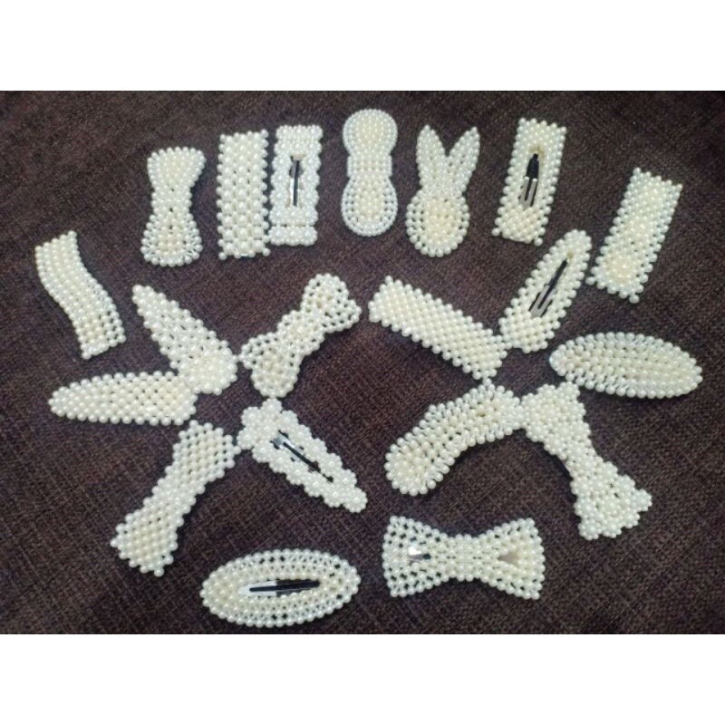 Cặp tóc đính hạt siêu hót