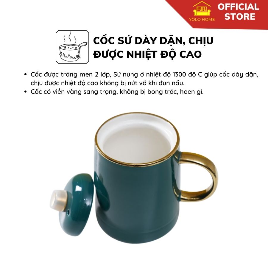 [Mã BMBAU300 giảm 10% đơn 499K] Cốc Chưng Yến, Hầm Đa Năng YOLO HOME 360W