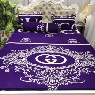 Bộ Drap Thun THÁI LAN 3D mát lạnh 4 món