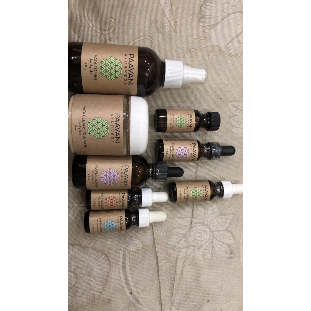 PAAVANI AYURVEDA VATA BODY OIL for nourishing dry skin
