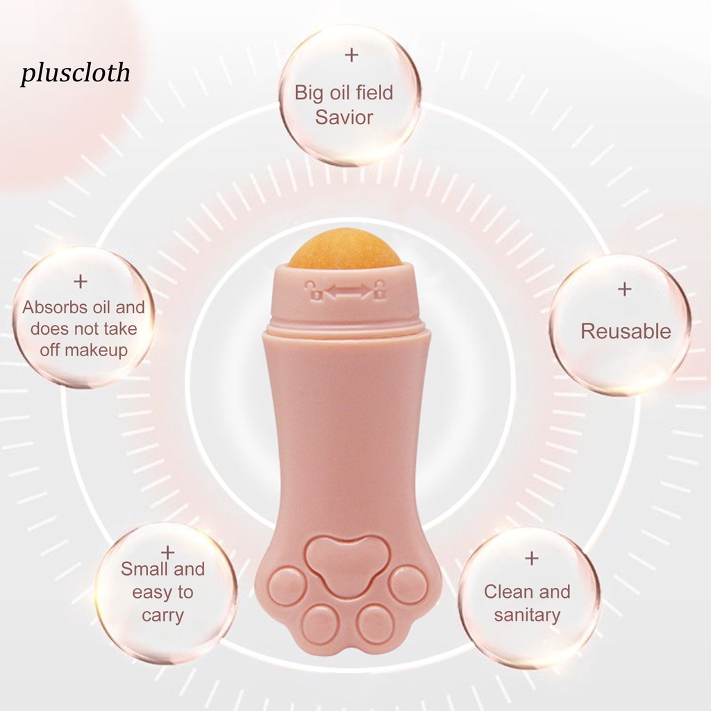 [Hàng mới về] Cây lăn mặt bằng đá núi lửa giảm mụn chống lão hóa chăm sóc da cao cấp