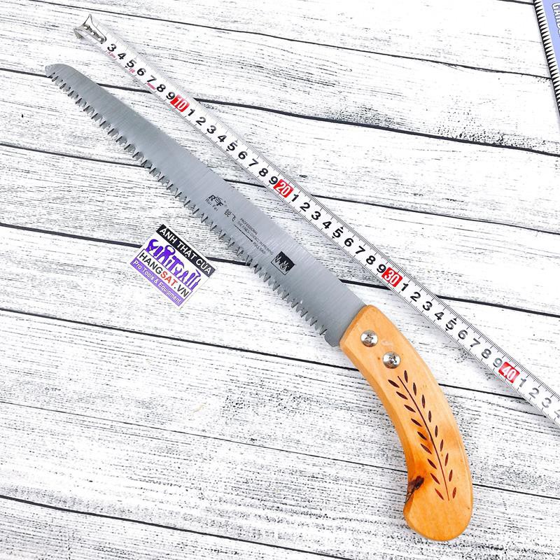 Cưa cây cán gỗ, dụng cụ làm vườn (tmh0796)