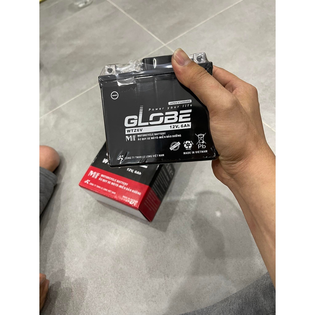 Bình GLobe cho winner và exciter