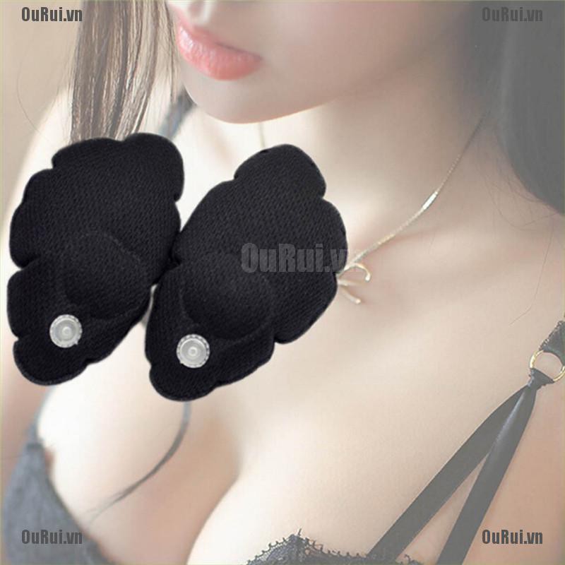 1 Cặp Đệm Nâng Ngực Bơm Hơi 2 Mảnh Tiện Dụng