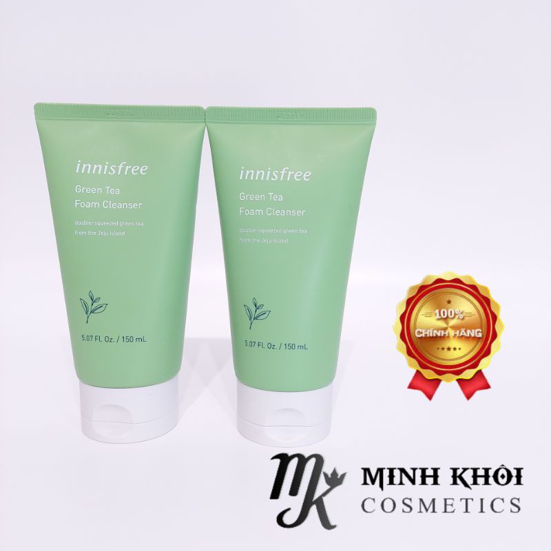 Sữa Rửa Mặt Chiết Xuất Từ Trà Xanh Innisfree Green Tea Foam Cleanser 150ml