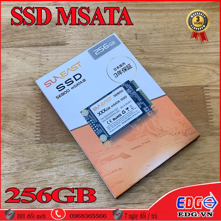 Ổ Cứng SSD MSata 256GB mới, hàng hãng SUNEAST | BigBuy360 - bigbuy360.vn