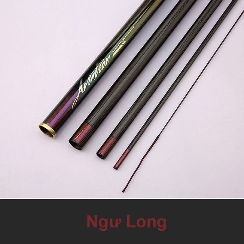 cần câu tay câu đài Dạ Nguyệt chất liệu cacbon cao cấp