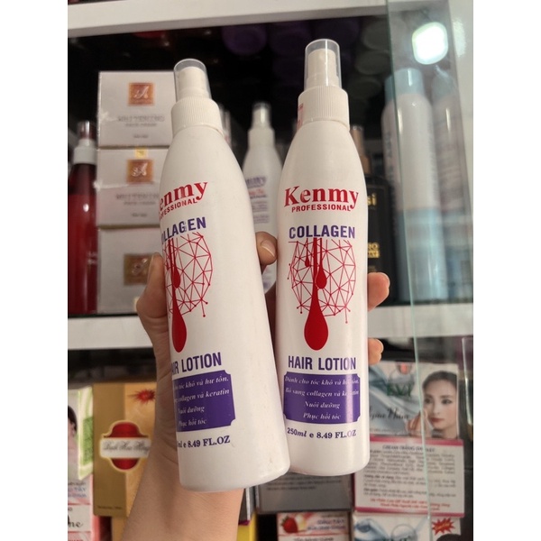 Xịt Dưỡng Tóc Phục Hồi Hư Tổn Collagen Kenmy