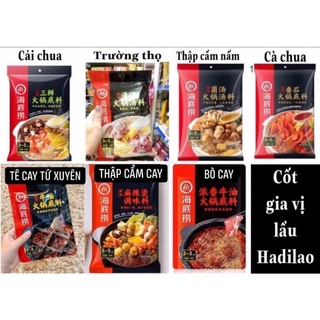 Cốt lẩu hadilao đủ vị date mới