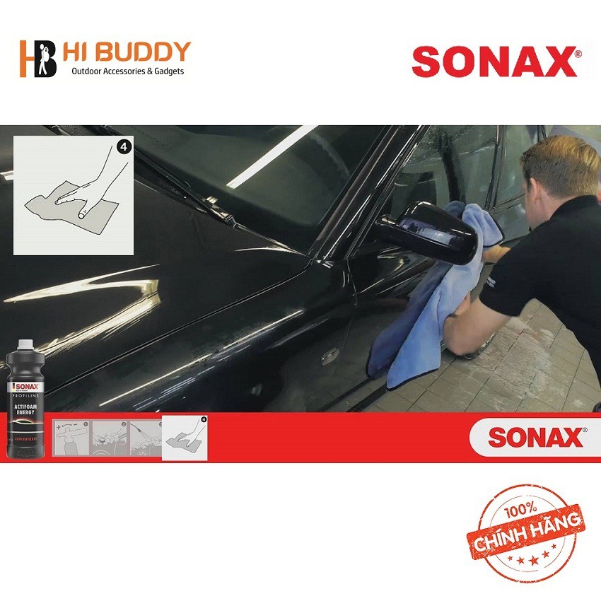 Nước Rửa Xe Bọt Tuyết SONAX Profiline ActiFoam Energy 618300 -1 lít
