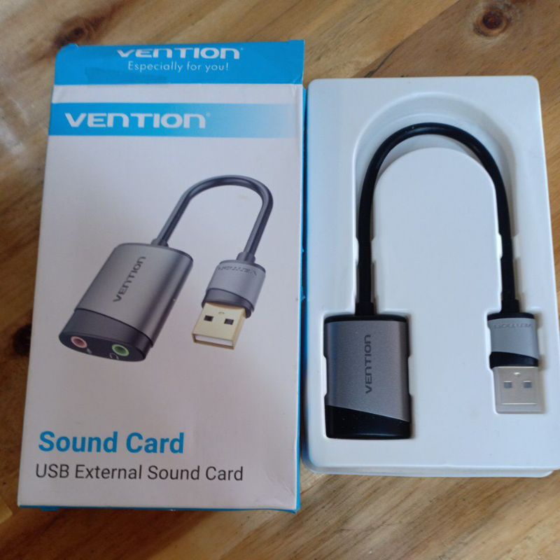 Usb âm thanh PC Laptop Vention CDKH usb sound card