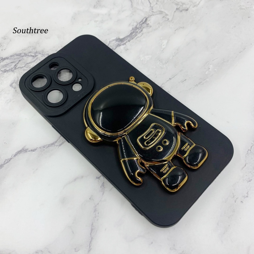 Giá Đỡ Điện Thoại Hình Phi Hành Gia Chống Nứt Nẻ Mạ Điện Tiện Dụng