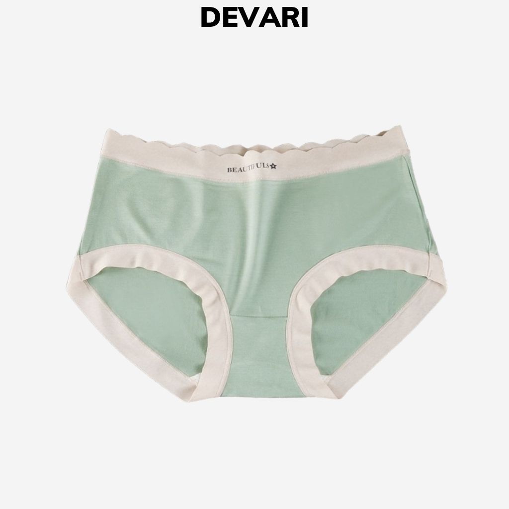 Quần Lót Nữ Cotton Kháng Khuẩn Khử Mùi Mềm Mại Thoáng Mát Tôn Dáng Gợi Cảm Và Quyến Rũ Devari L058