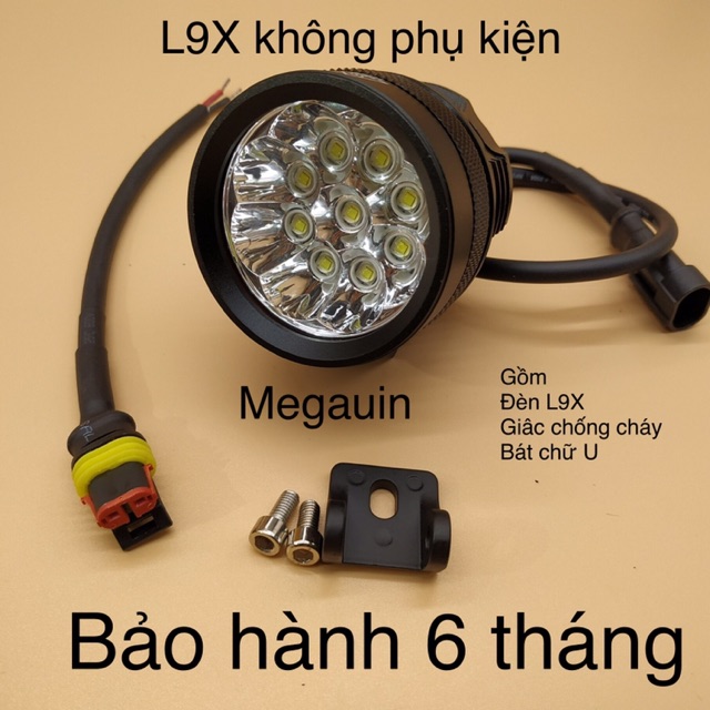 ĐÈN TRỢ SÁNG L9X CREE FULL PHỤ KIỆN BẢO HÀNH 6 THÁNG