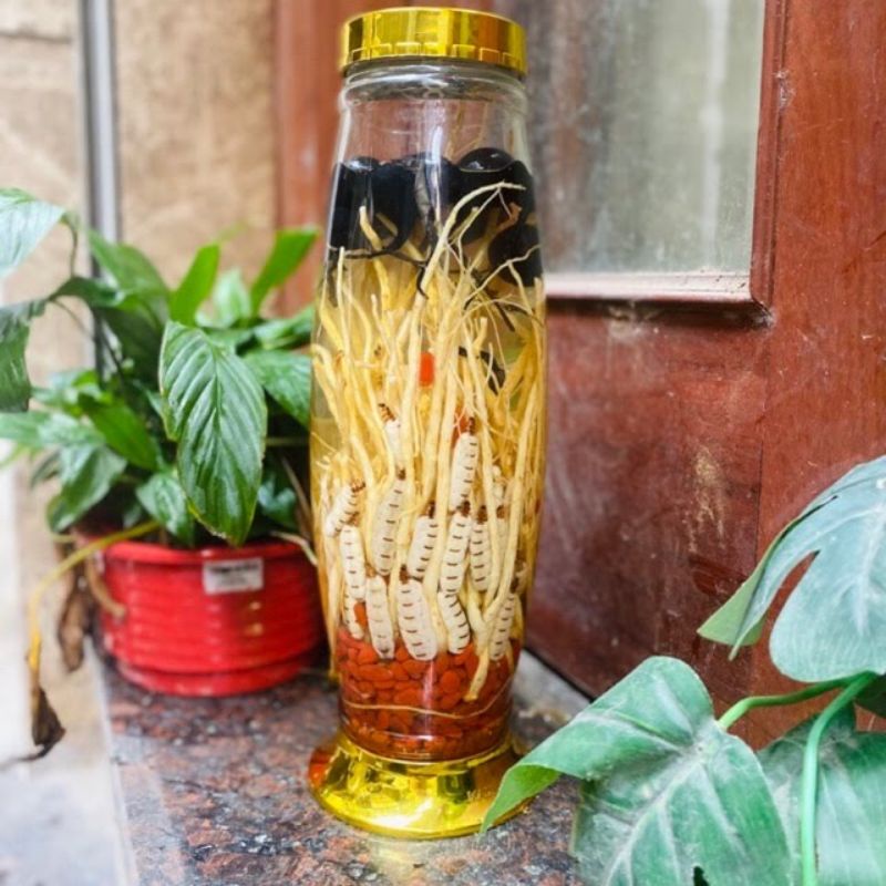 Bình thủy tinh trụ búp 2.6L Phú Hòa