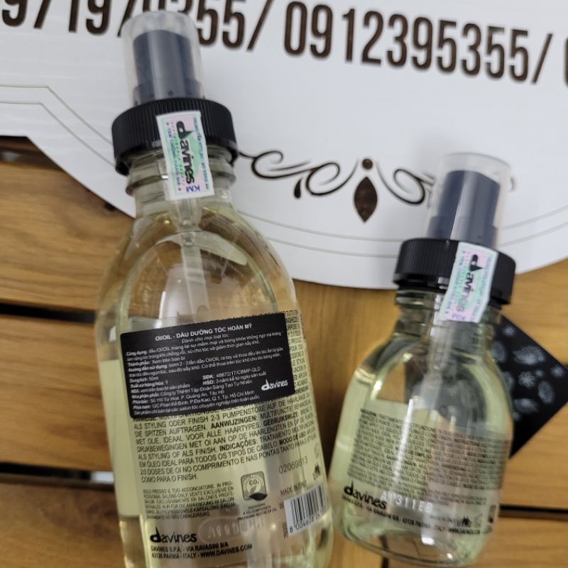 Dầu dưỡng tóc Davines oi hoàn mỹ  50ml -135ml