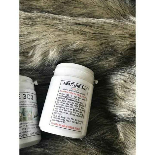 [ HỦ 200gram] Bột kích trắng ABUTINE 3C3