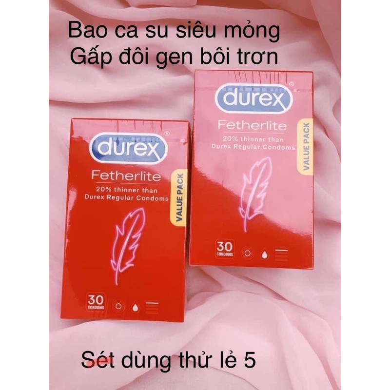 Bao casu siêu mỏng tách lẻ 3 cái/ set dùng thử