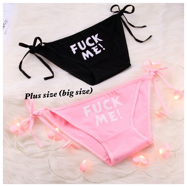 Quần lót Cotton cột dây fuk me