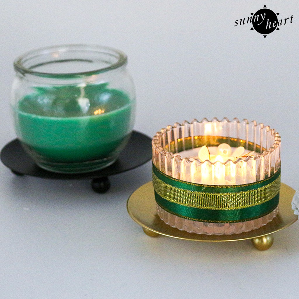 Chân Nến Bằng Kim Loại Kiểu Dáng Độc Đáo Lãng Mạn