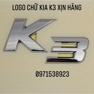 logo chữ nổi KIA K3 xịn 86311A7000