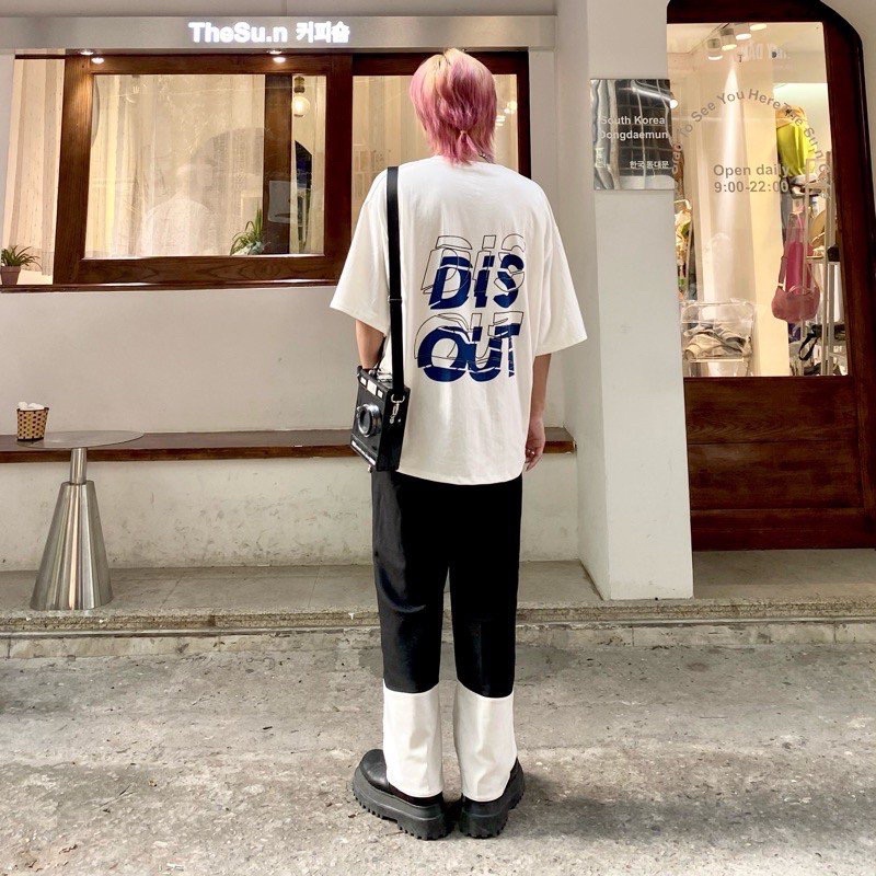 Quần tây phối ống trắng // M4 Outfit