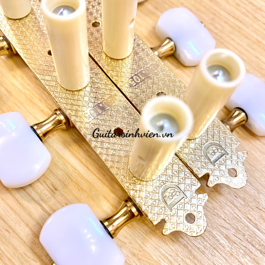 Khóa đàn guitar classic Dj vàng cao cấp