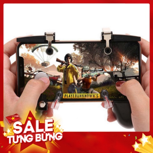 [FREE SHIP] Tay Cầm Chơi Game PUBG ROS Liên Quân Freefire MV Pro 6 in 1 HOT 2019